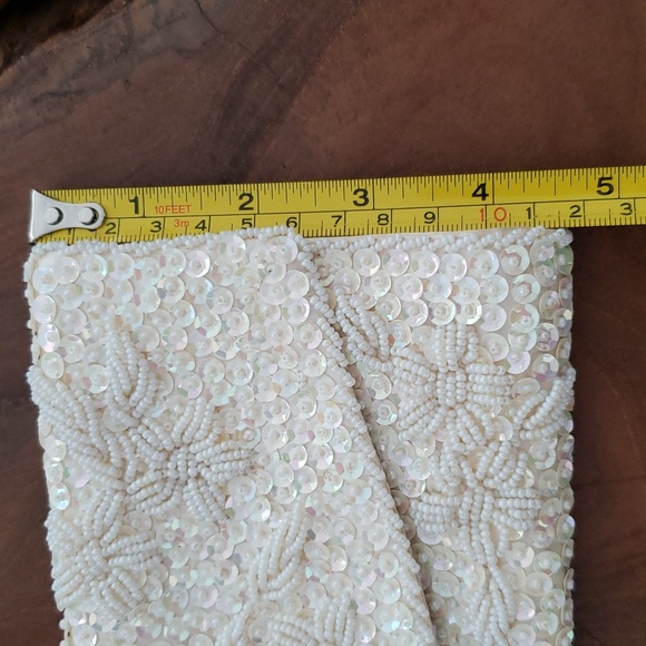 Vintage Hollywood Regency/Mid Century 50s Evening Bag | Cocktail Purse | Sequin - Picture 7 of 7